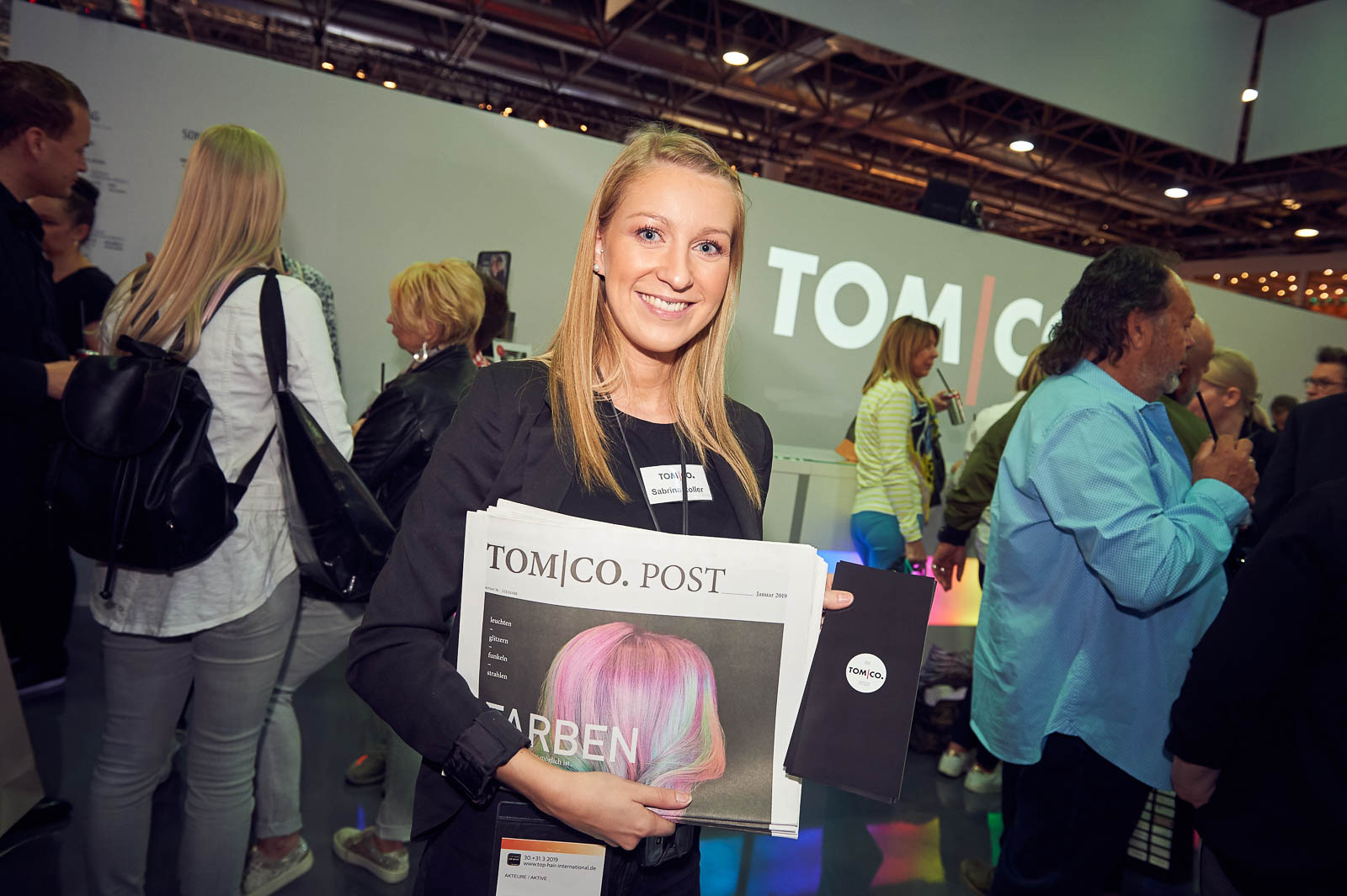 Impressionen von TOM|CO. auf der TOP HAIR 2019